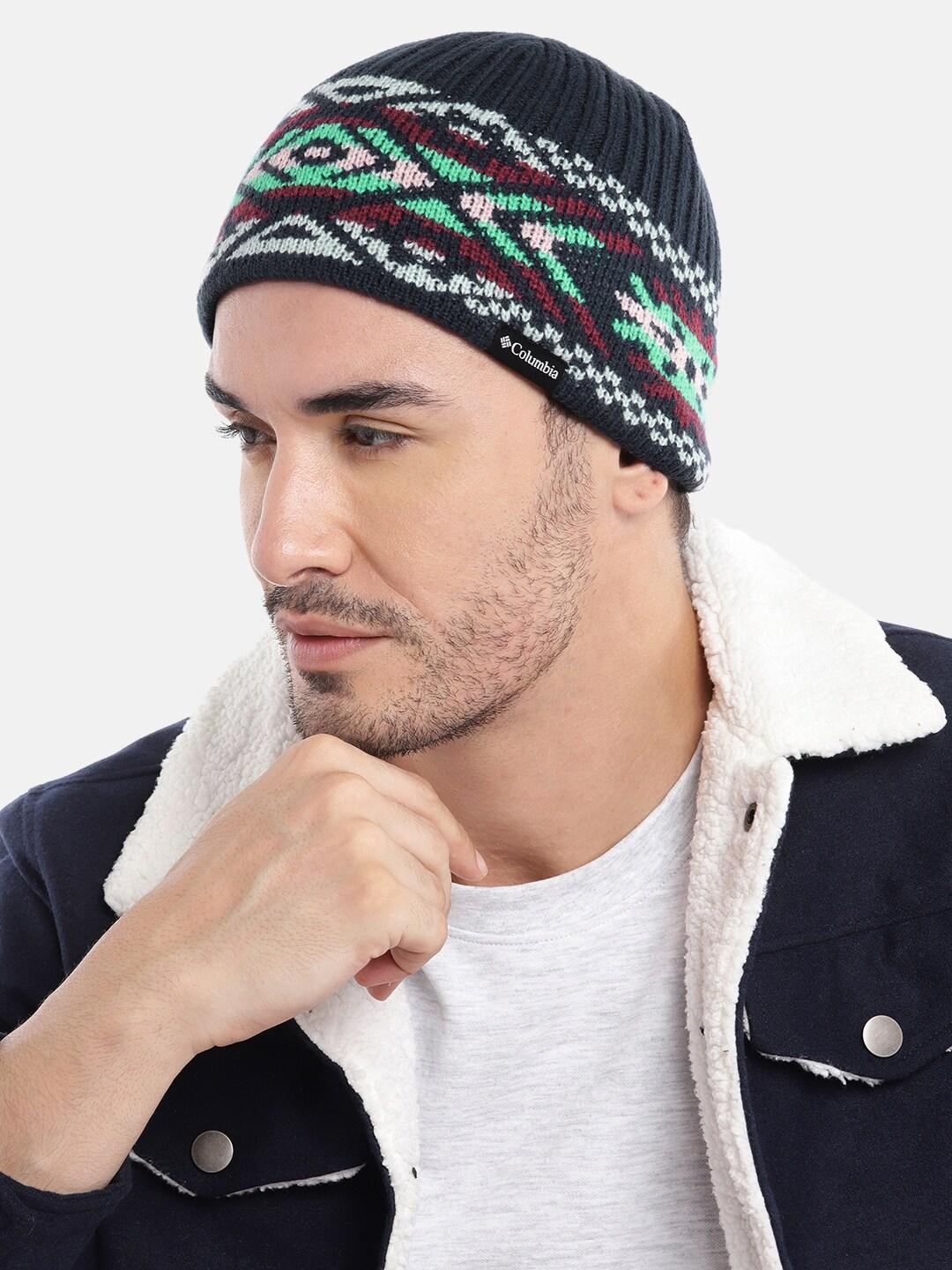 Columbia Unisex Navy Blue Columbia Heat II Beanie