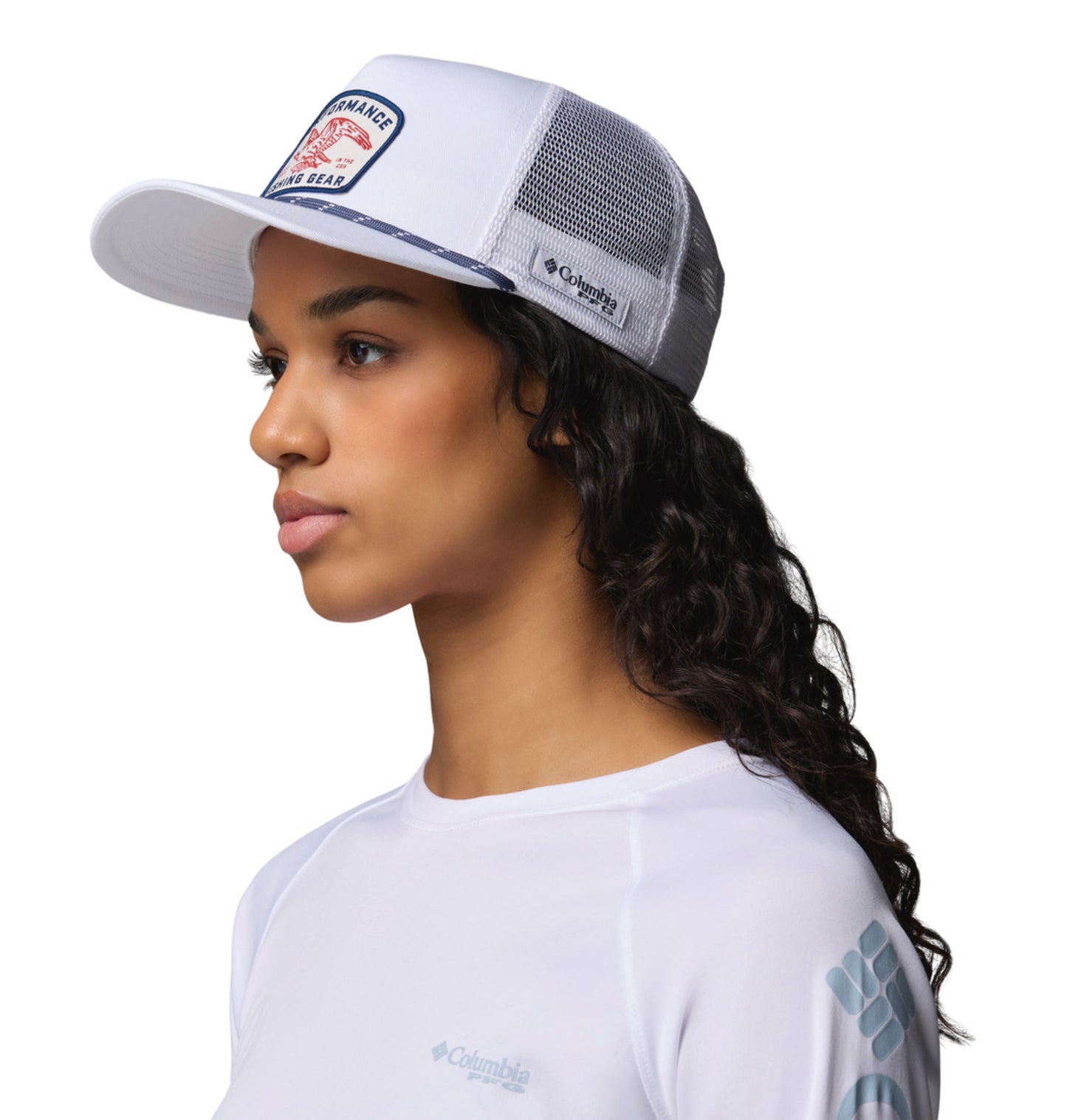 Columbia Unisex White Uncharted II Snap Back Cap