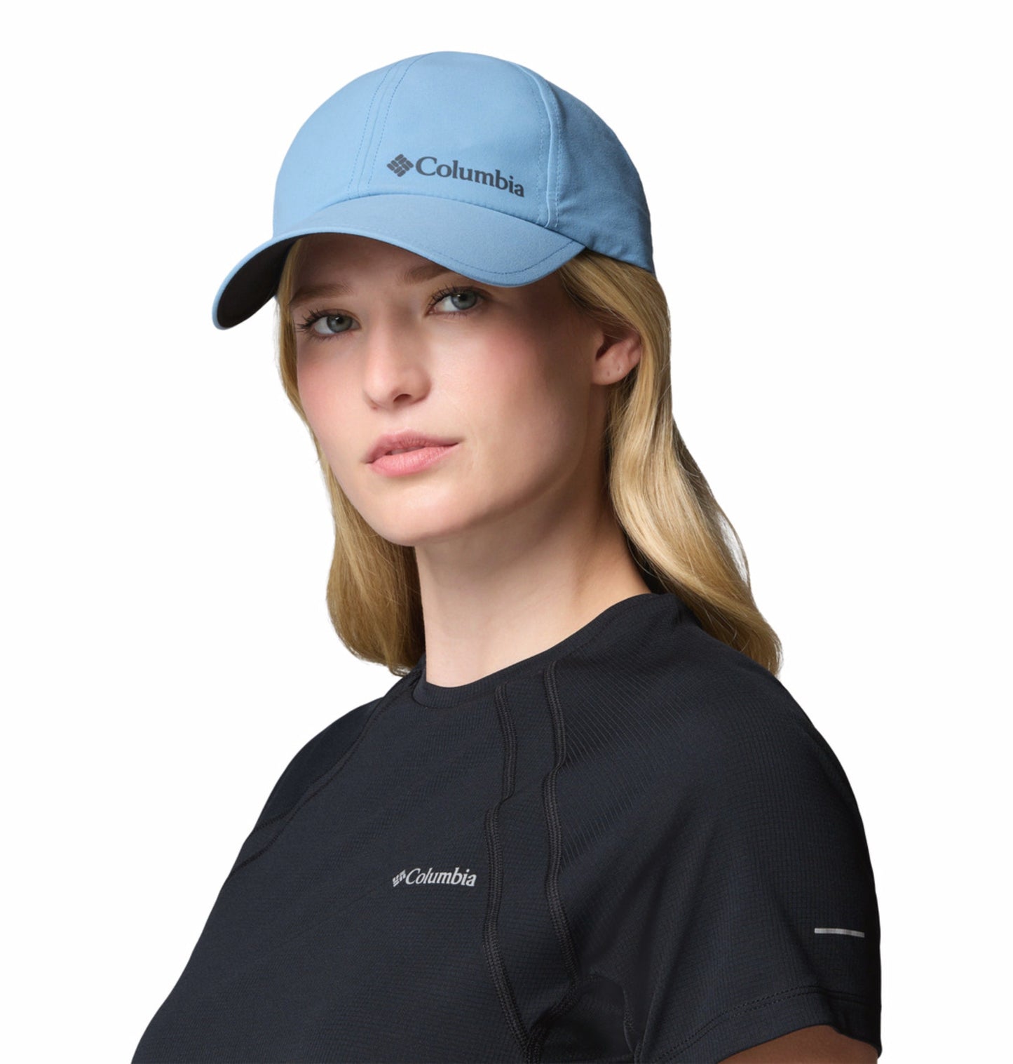 Columbia Unisex Blue Omni-Shade Silver Ridge IV Ball Cap