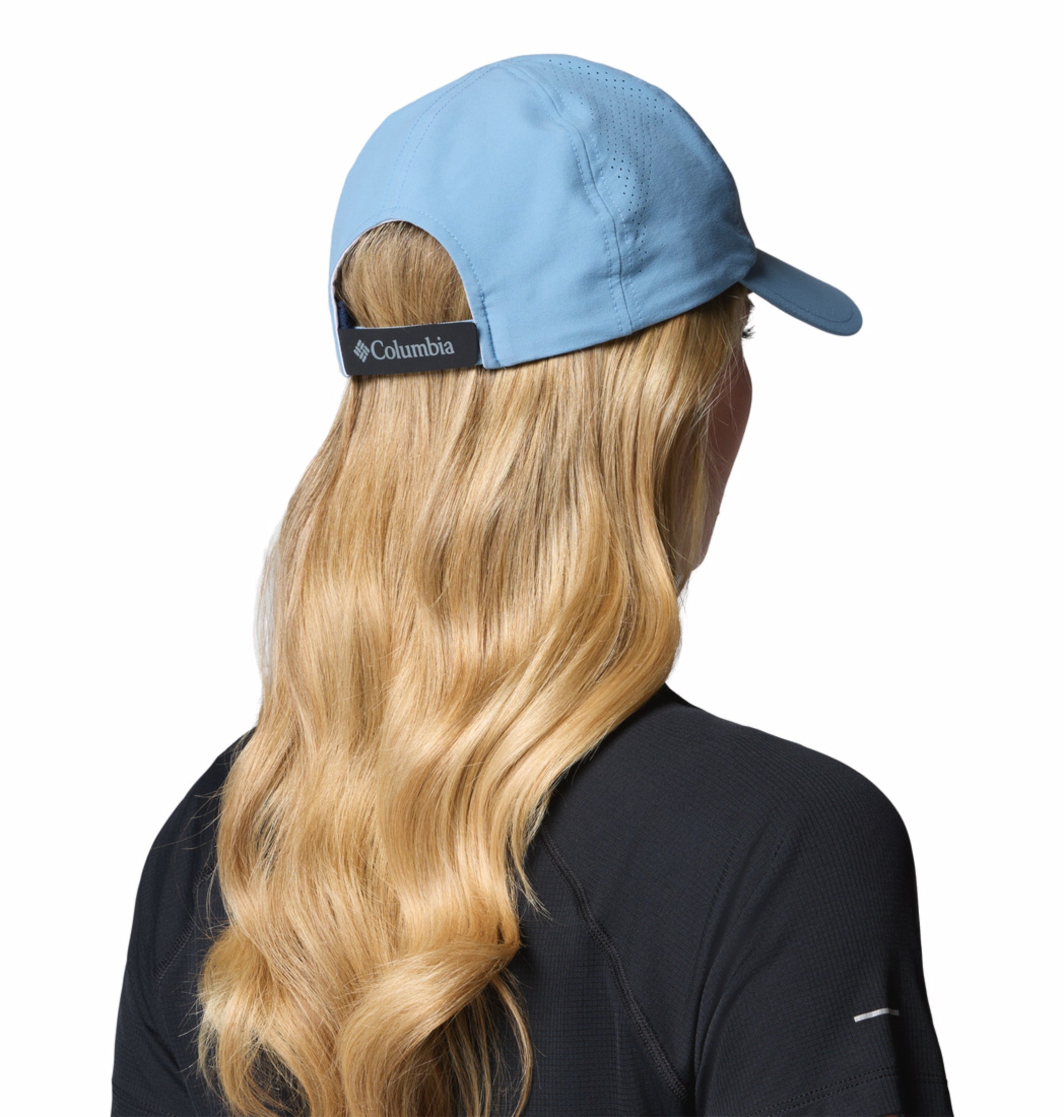 Columbia Unisex Blue Omni-Shade Silver Ridge IV Ball Cap