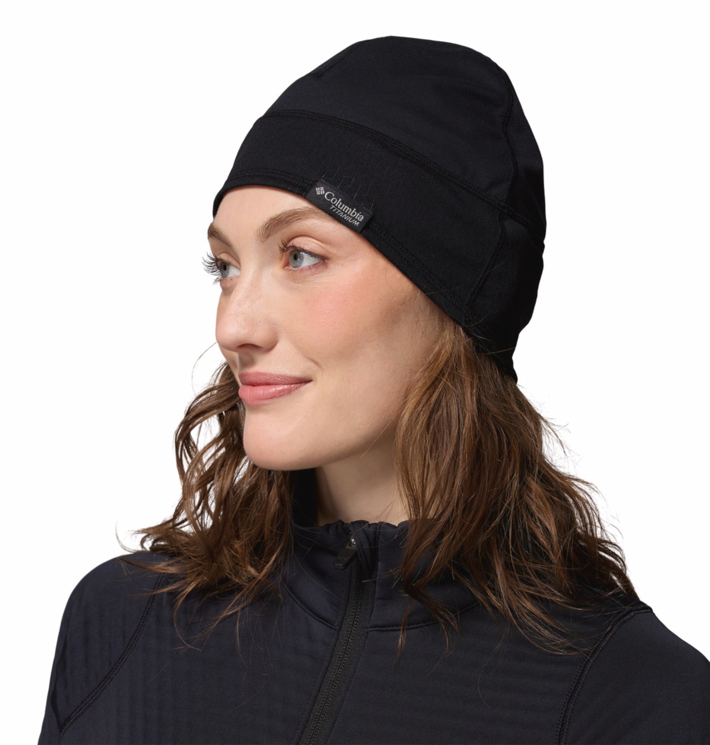 Columbia Unisex Black Omni-Wick Titanium Performance Beanie