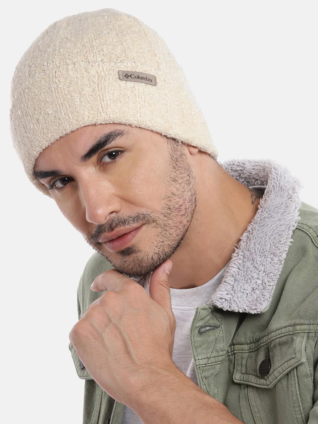 Columbia Unisex Beige Slowcamp Cuffed Beanie