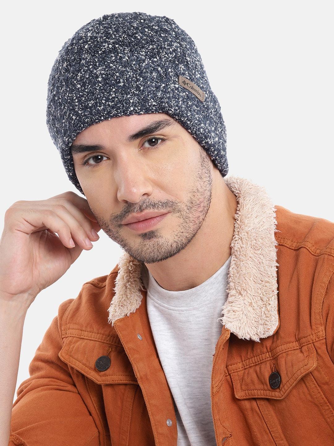 Columbia Unisex Blue Slowcamp Cuffed Beanie