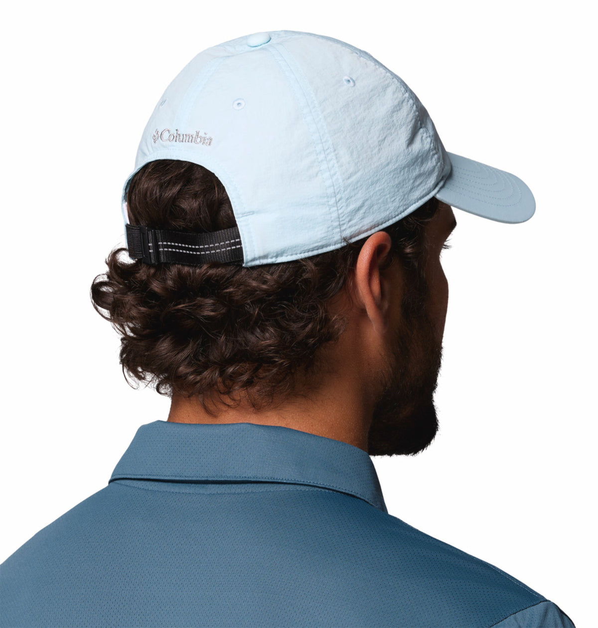 Columbia Unisex Blue Omni-Shade Spring Canyon II Ball Cap with Sun Protection