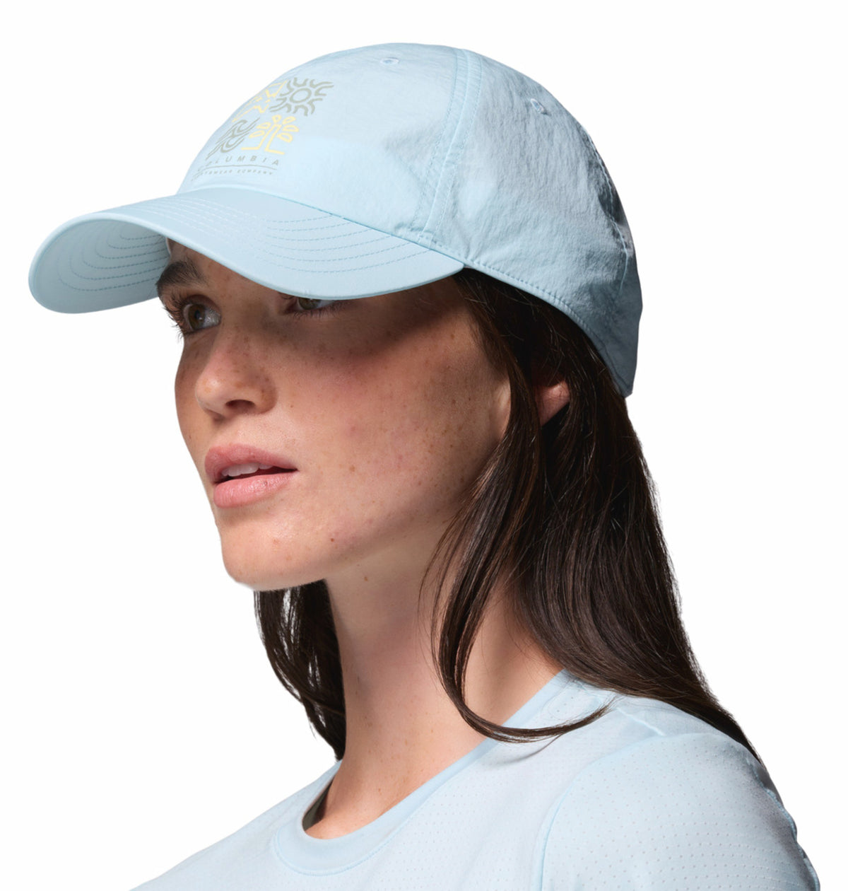 Columbia Unisex Blue Omni-Shade Spring Canyon II Ball Cap with Sun Protection