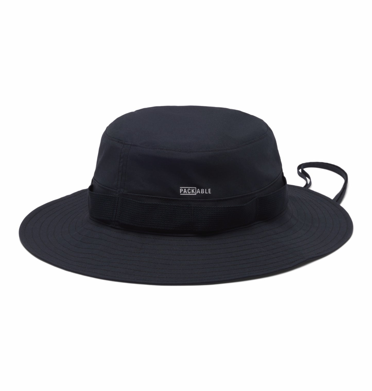 Columbia Unisex Black Omni-Freeze Packable Bucket Hat with Foldable Brim