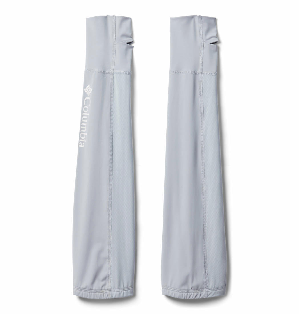 Columbia Unisex Grey Chill River II Arm Sleeves (Sun Protection)
