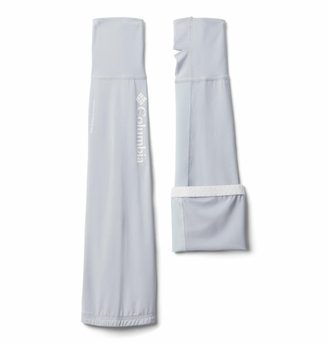 Columbia Unisex Grey Chill River II Arm Sleeves (Sun Protection)