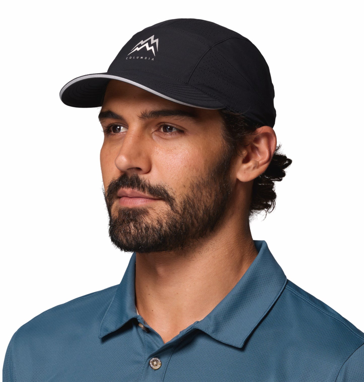Columbia Unisex Black Omni-Freeze Speed Trail Ball Cap