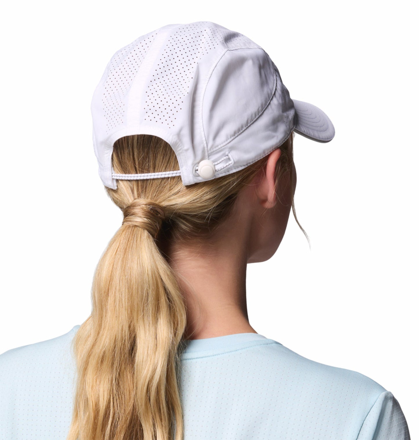 Columbia White Omni-Freeze Speed Trail Ball Cap for Active Outdoors