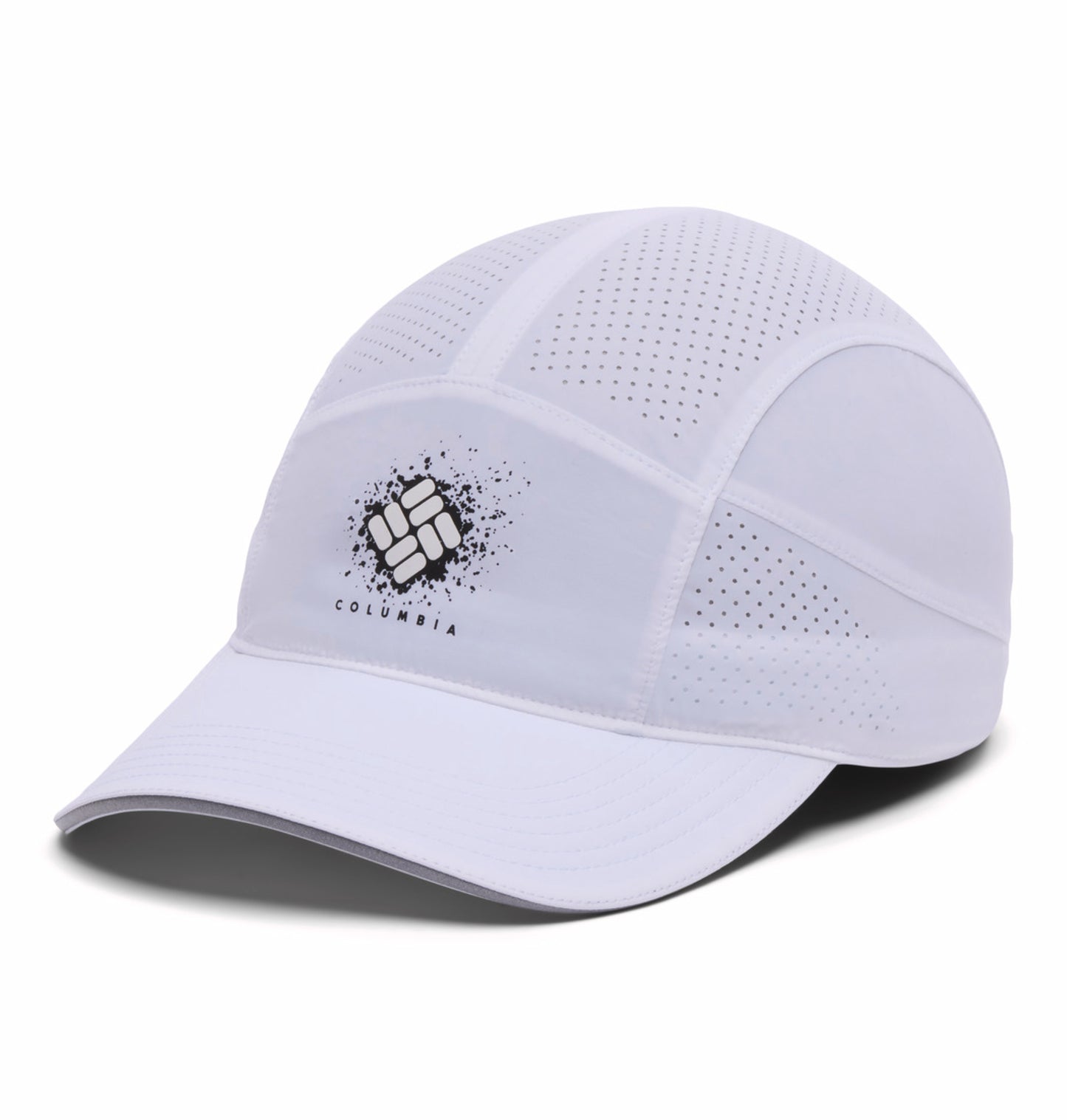 Columbia White Omni-Freeze Speed Trail Ball Cap for Active Outdoors