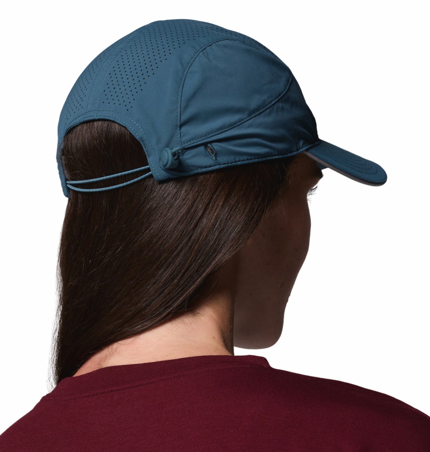 Columbia Blue Omni-Freeze Speed Trail Ball Cap for Outdoor Performance