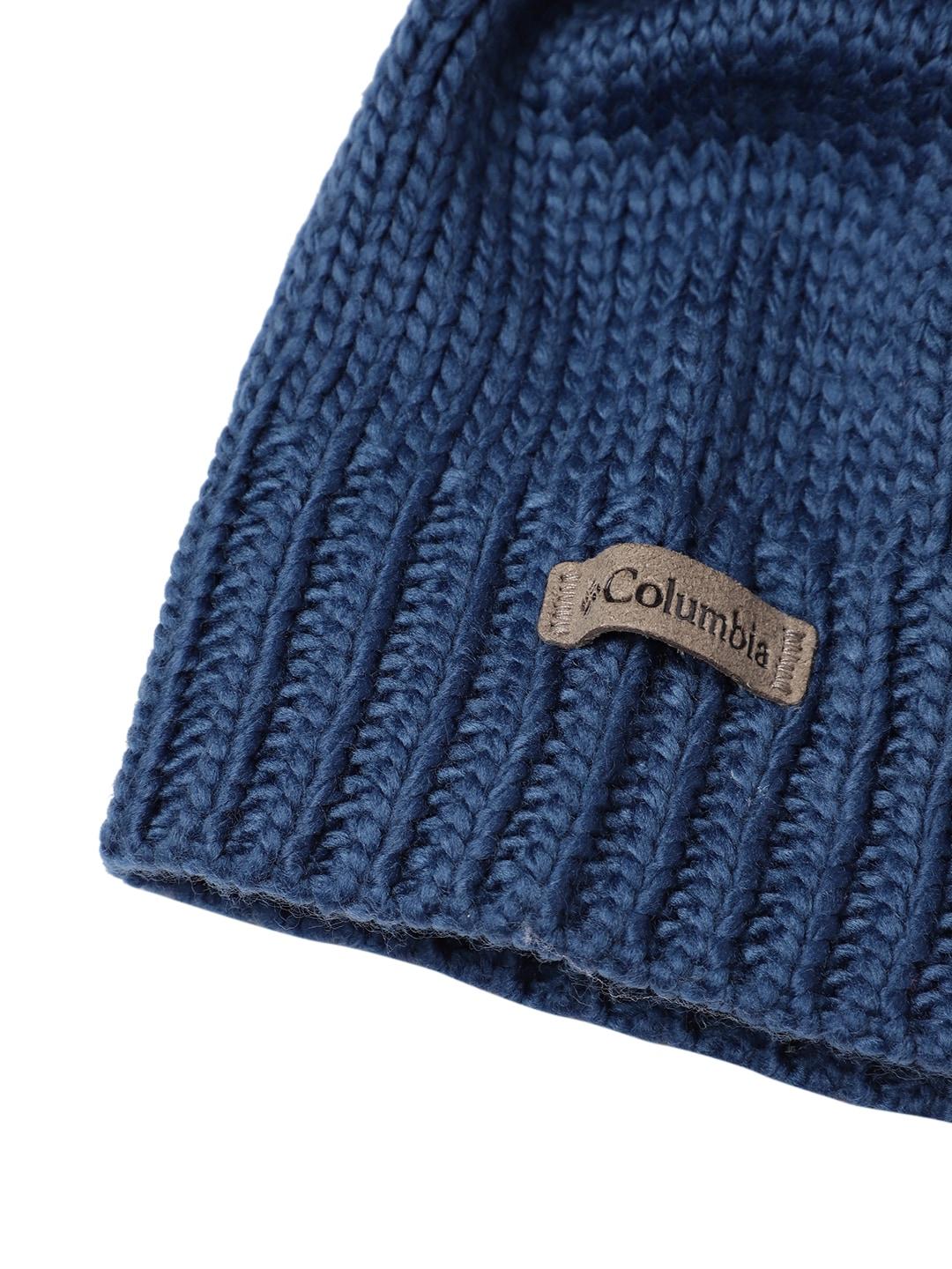 Columbia Unisex Navy Blue Cascade Peak II Beanie