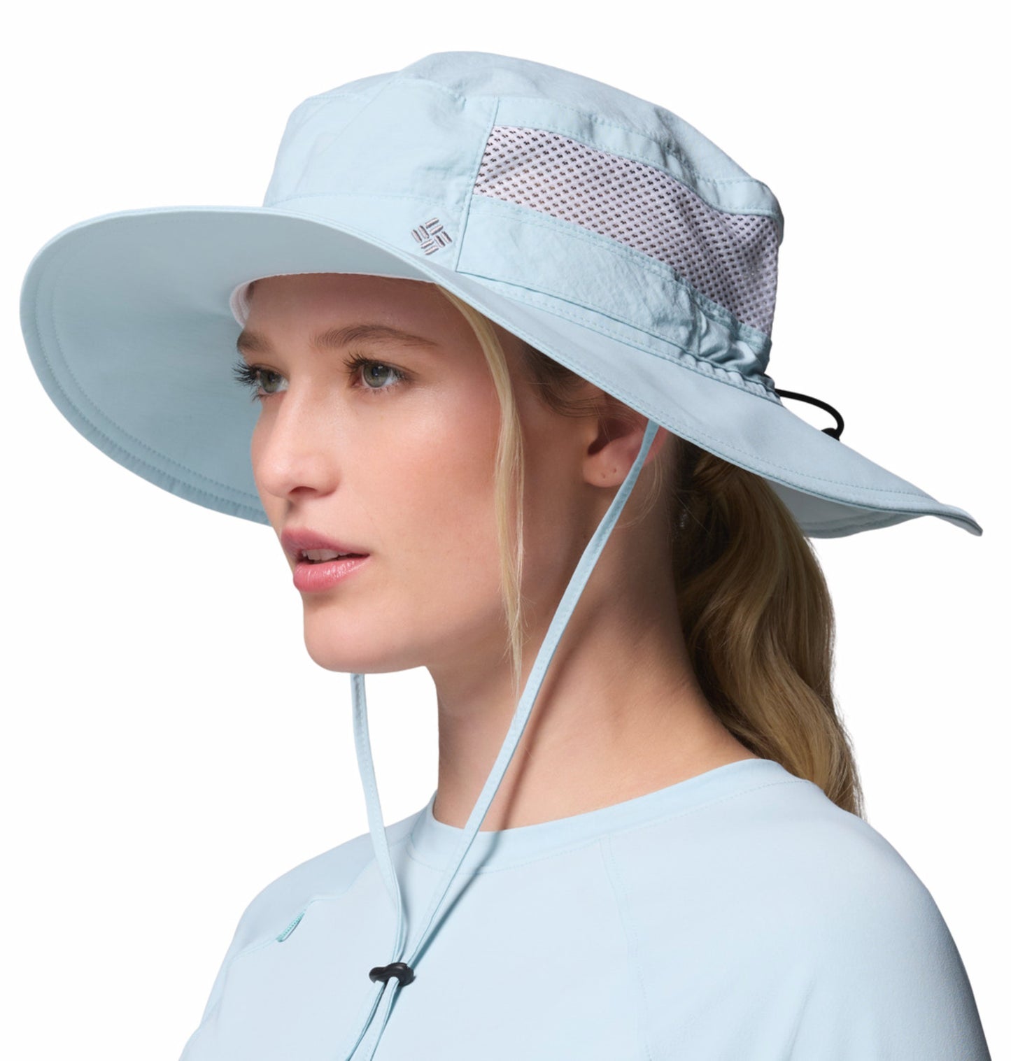 Columbia Unisex Blue Omni-Shade Bora Bora Booney Hat with UV Guard