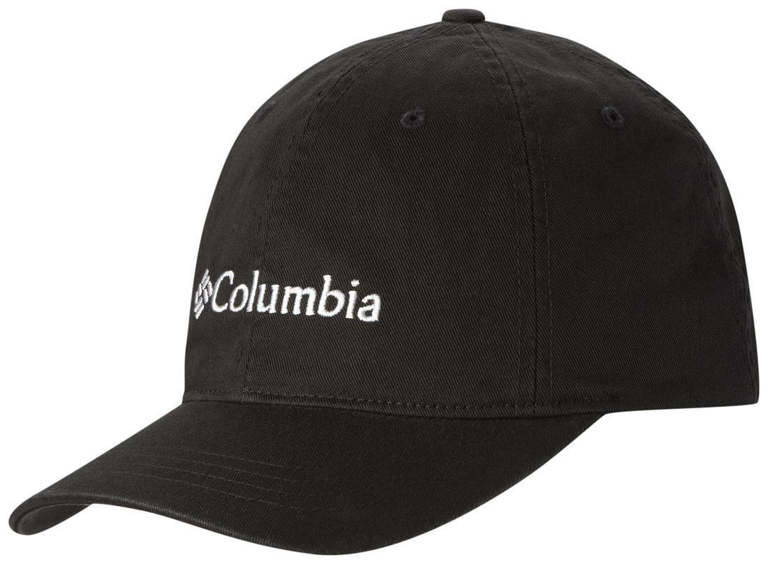 Columbia Unisex Black Columbia ROC Logo Ballcap (Sun Protection)