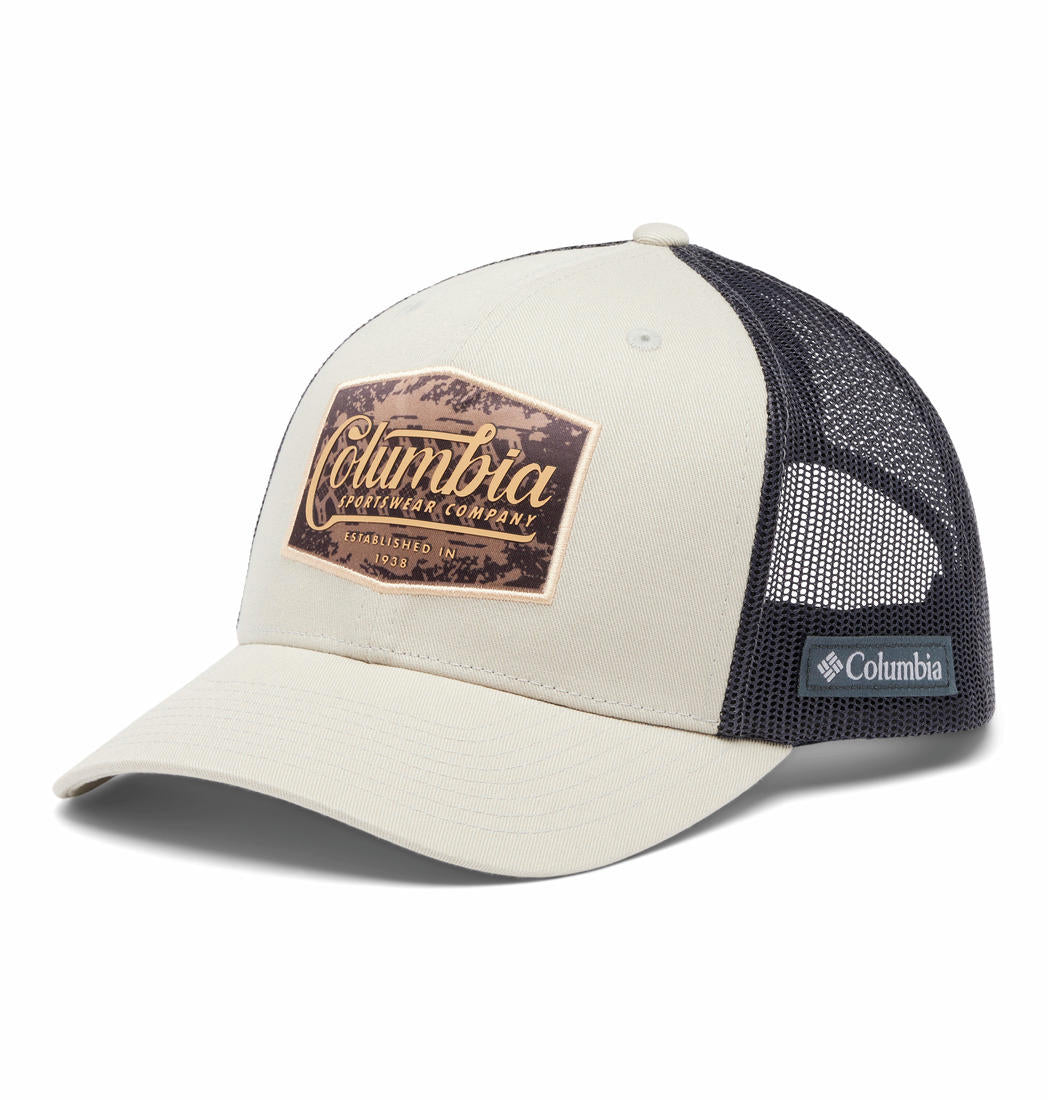 Columbia Unisex Grey Columbia Mesh Snap Back - High