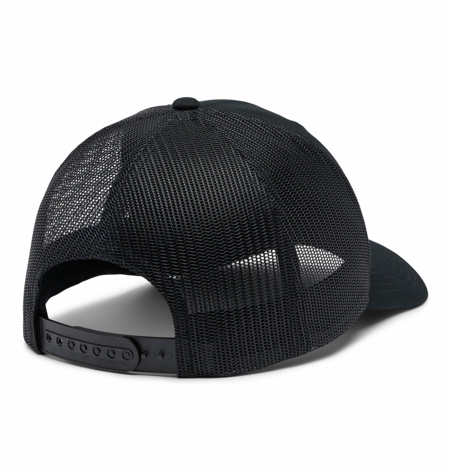 Columbia Unisex Black Mesh Snap Back - High Cap