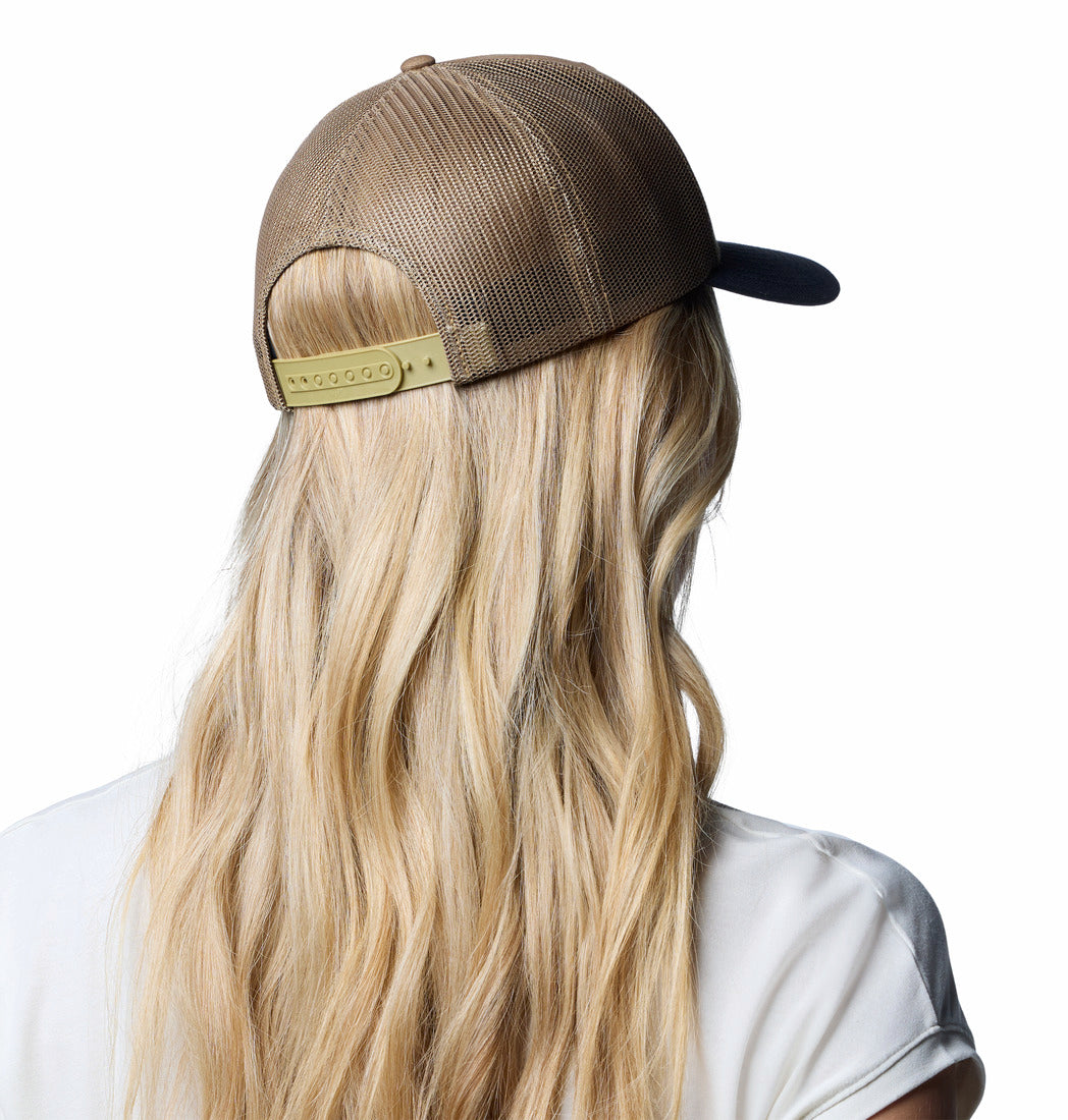 Columbia Unisex Brown Columbia Mesh Snap Back - High