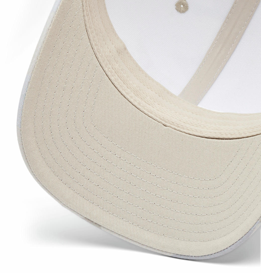 Columbia Unisex Beige Columbia Mesh Snap Back - High