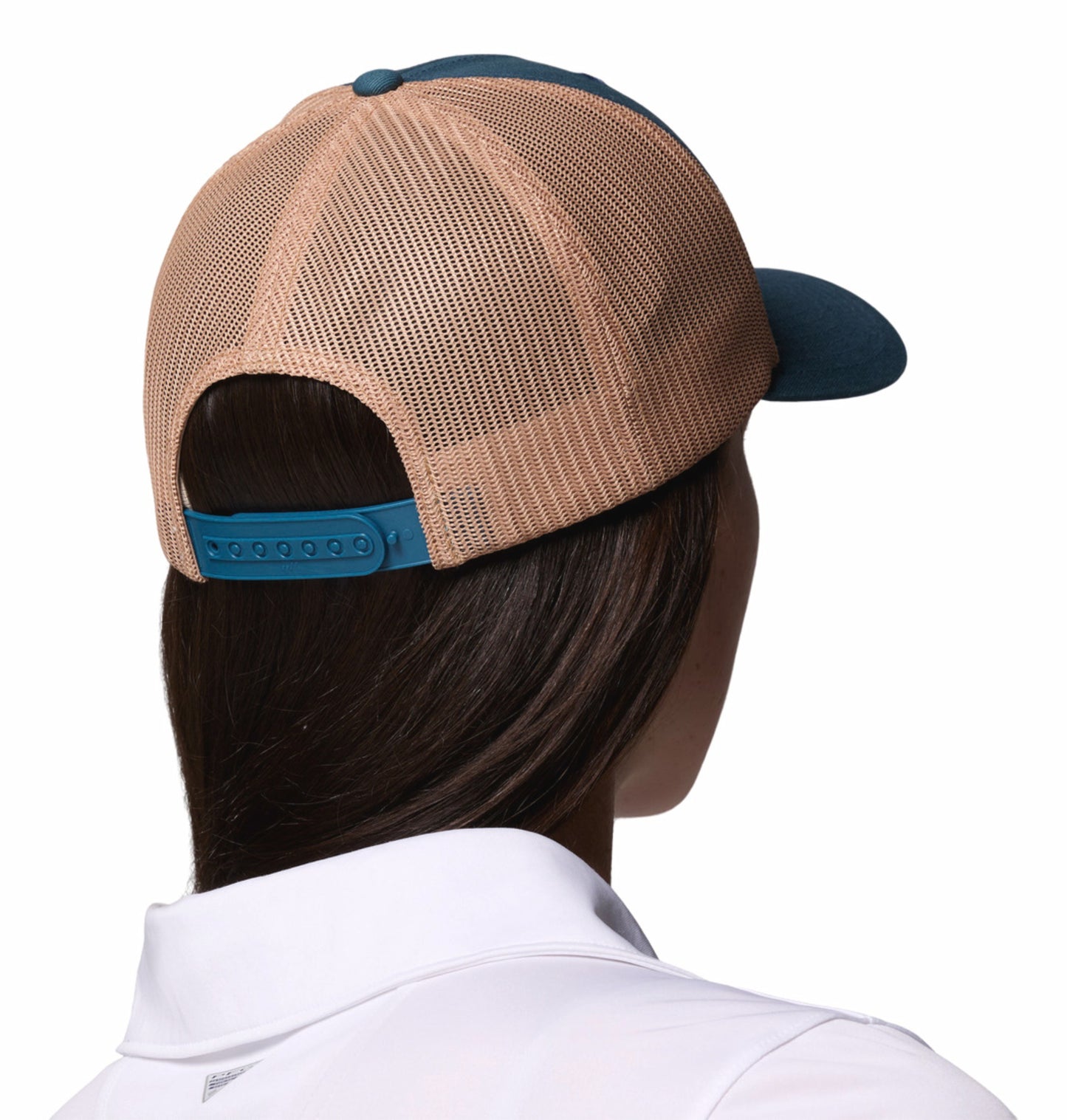 Columbia Unisex Blue Mesh Snap Back Cap