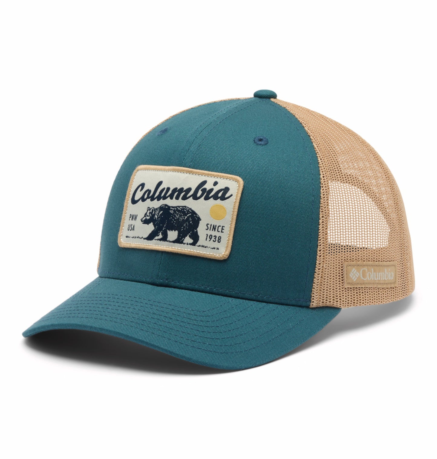 Columbia Unisex Blue Mesh Snap Back Cap