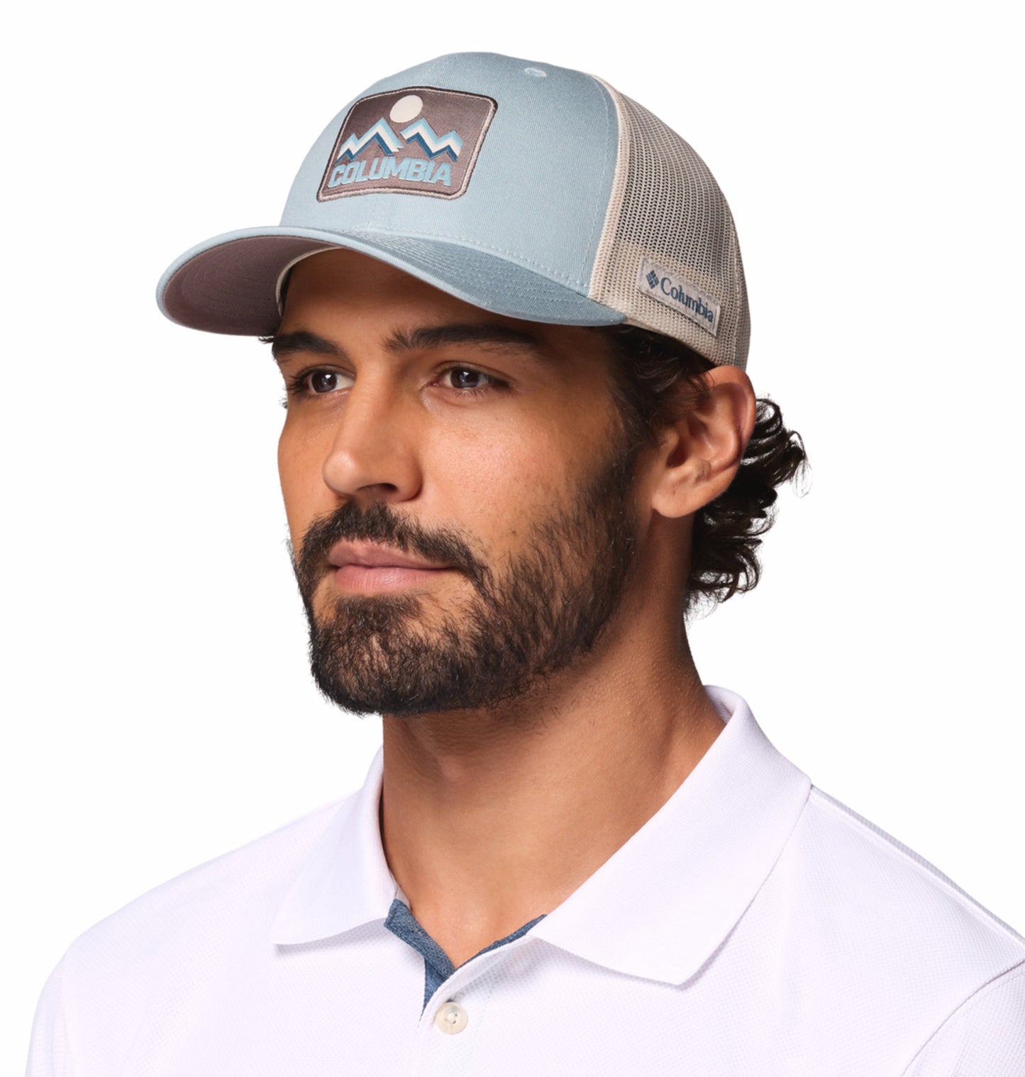 Columbia Unisex Blue Mesh Snap Back Cap