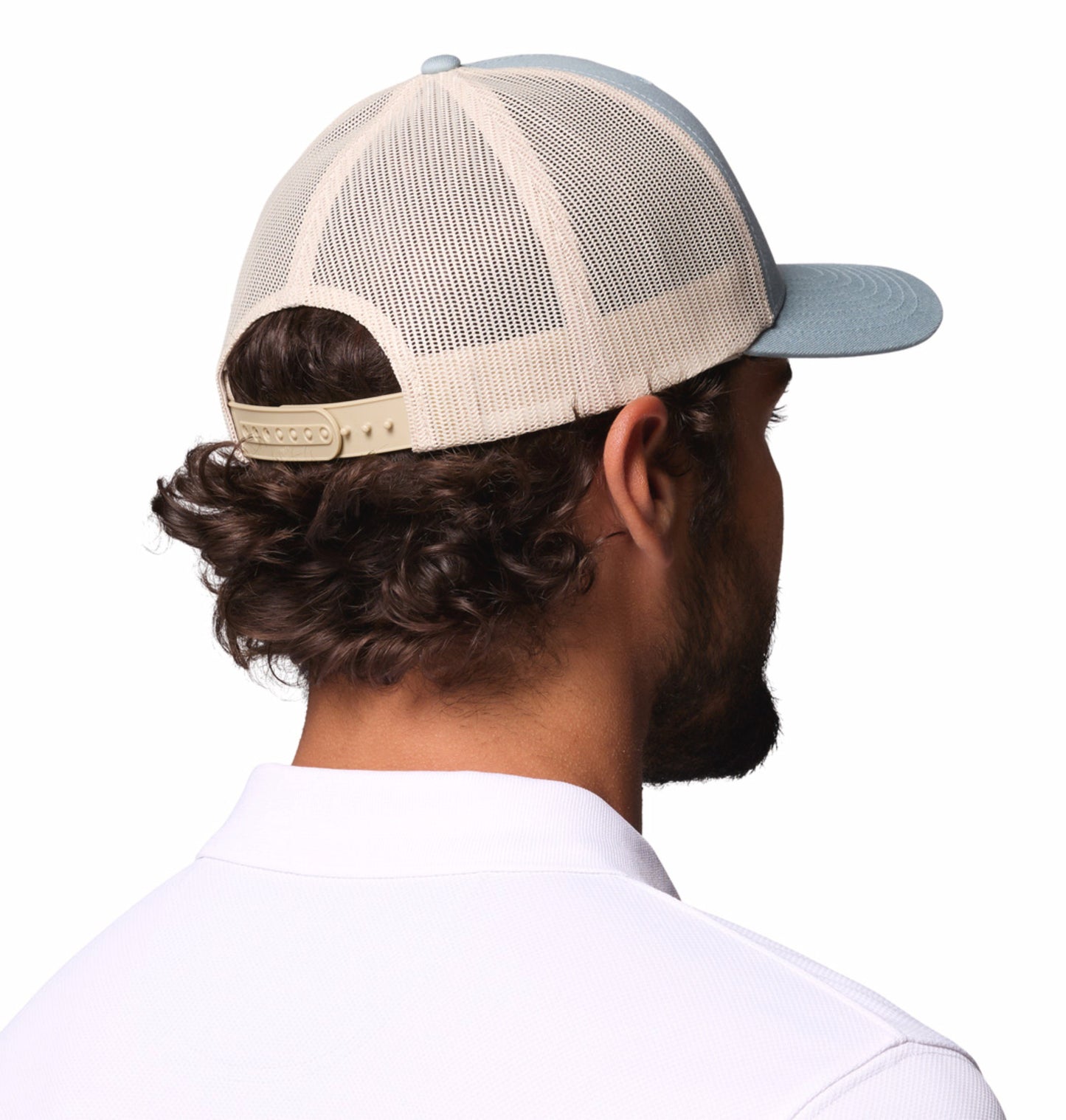 Columbia Unisex Blue Mesh Snap Back Cap