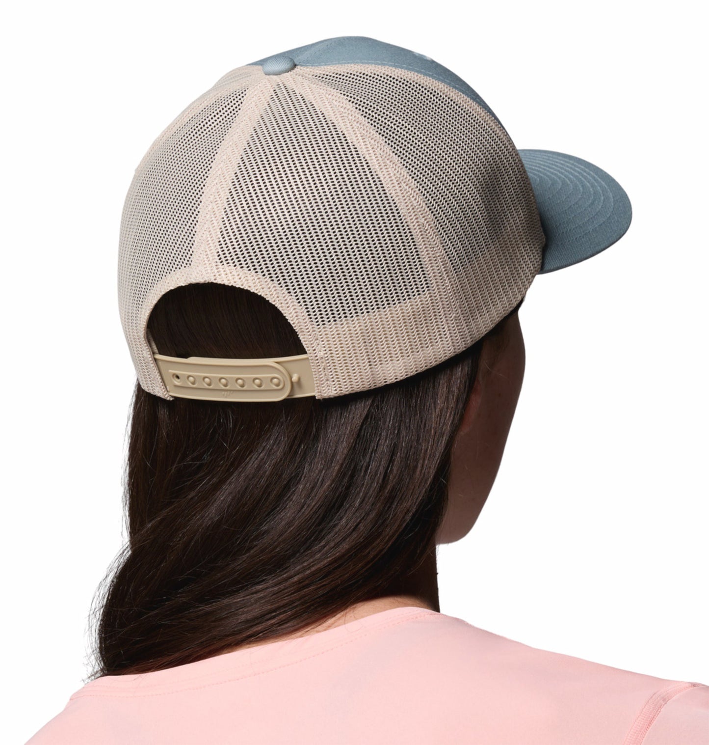 Columbia Unisex Blue Mesh Snap Back Cap