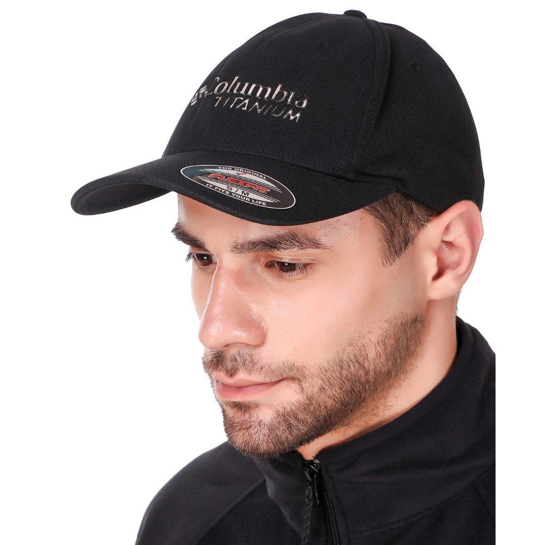 Columbia Unisex Black Titanium Ball Cap (Sun Protection)