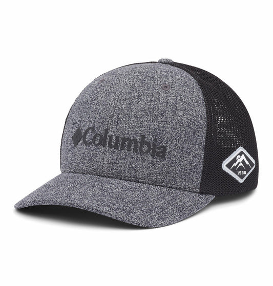 Columbia Unisex Grey Columbia Mesh Ballcap
