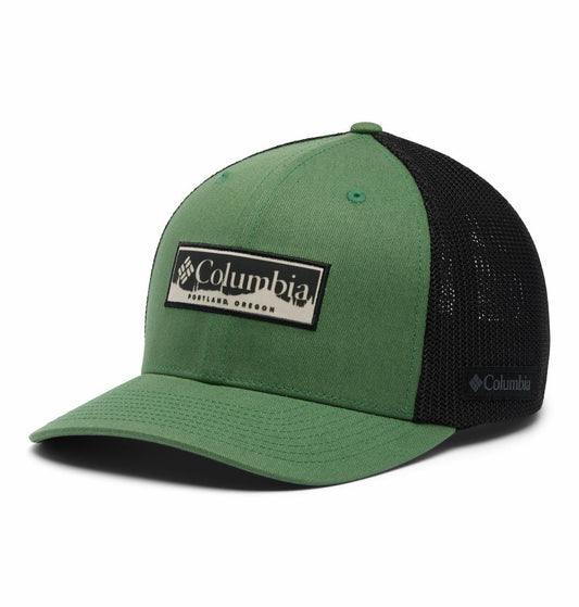 Columbia Unisex Green Columbia Mesh Ballcap