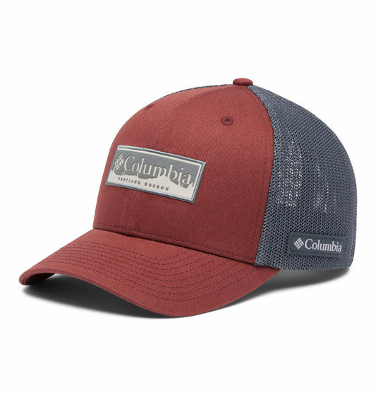 Columbia Unisex Red Columbia Mesh Ballcap