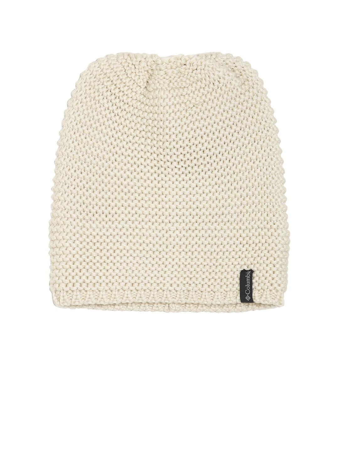 Columbia Unisex White Cascade Peak Beanie