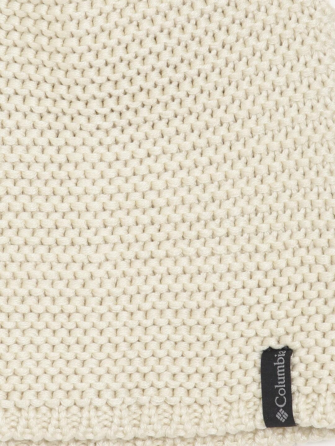 Columbia Unisex White Cascade Peak Beanie