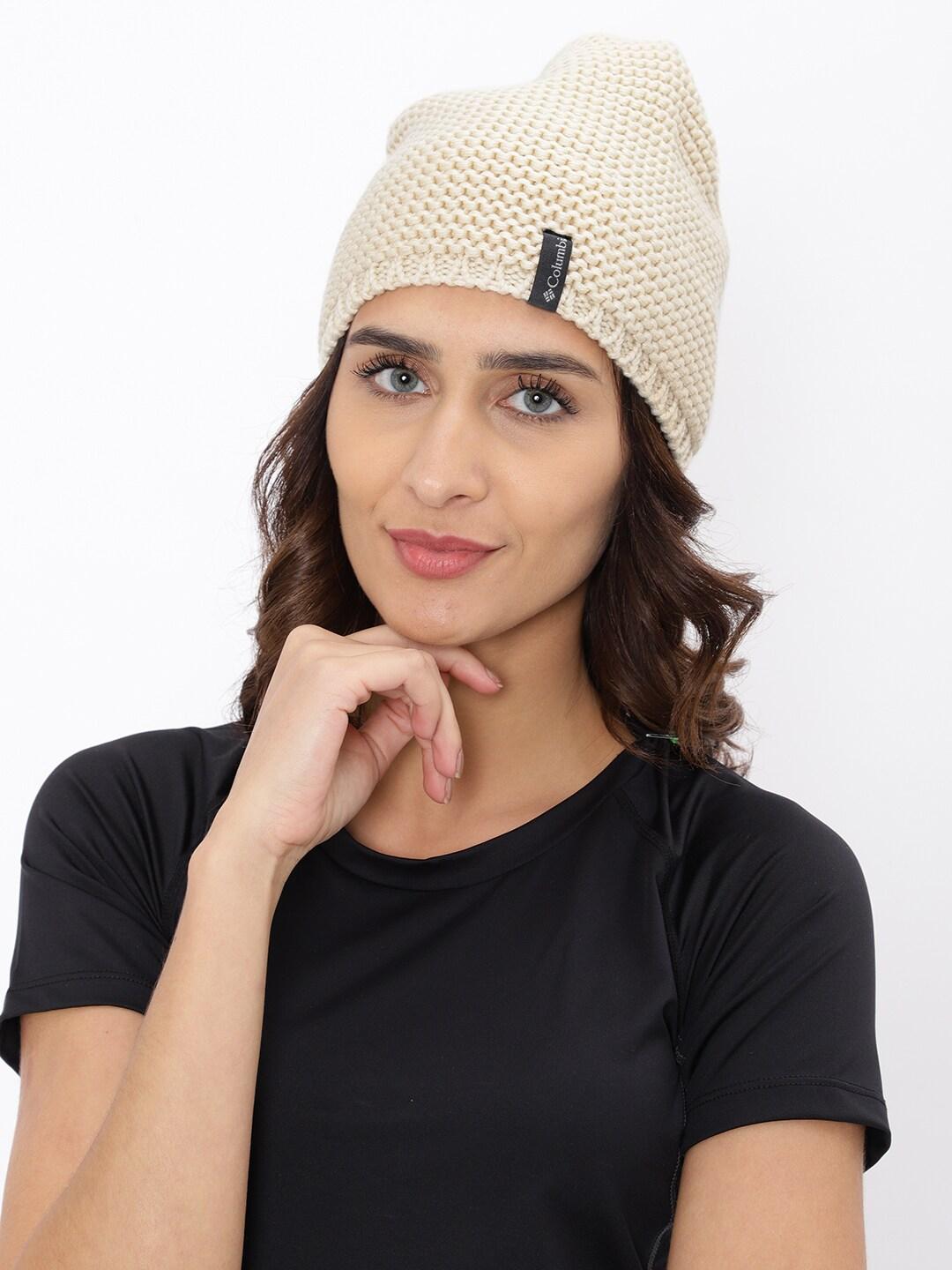 Columbia Unisex White Cascade Peak Beanie