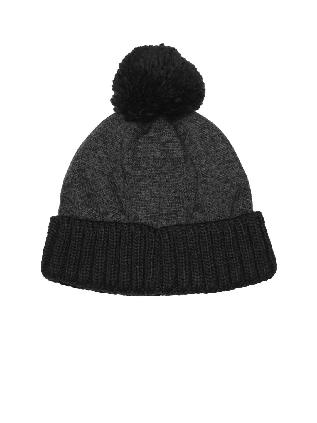 Columbia Unisex Black Sweater Weather Pom Beanie