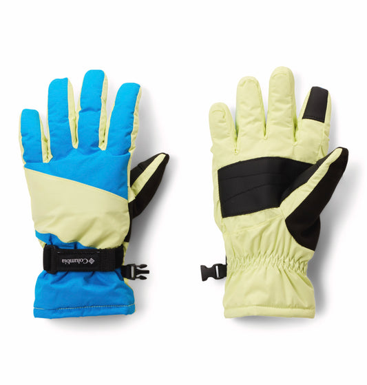 Columbia Kids Unisex Blue Omni-Shield Core III Gloves