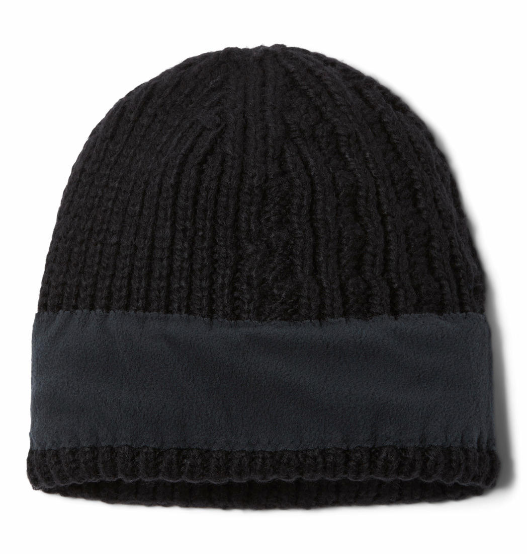 Columbia Youth Unisex Black Agate Pass Cable Knit Beanie