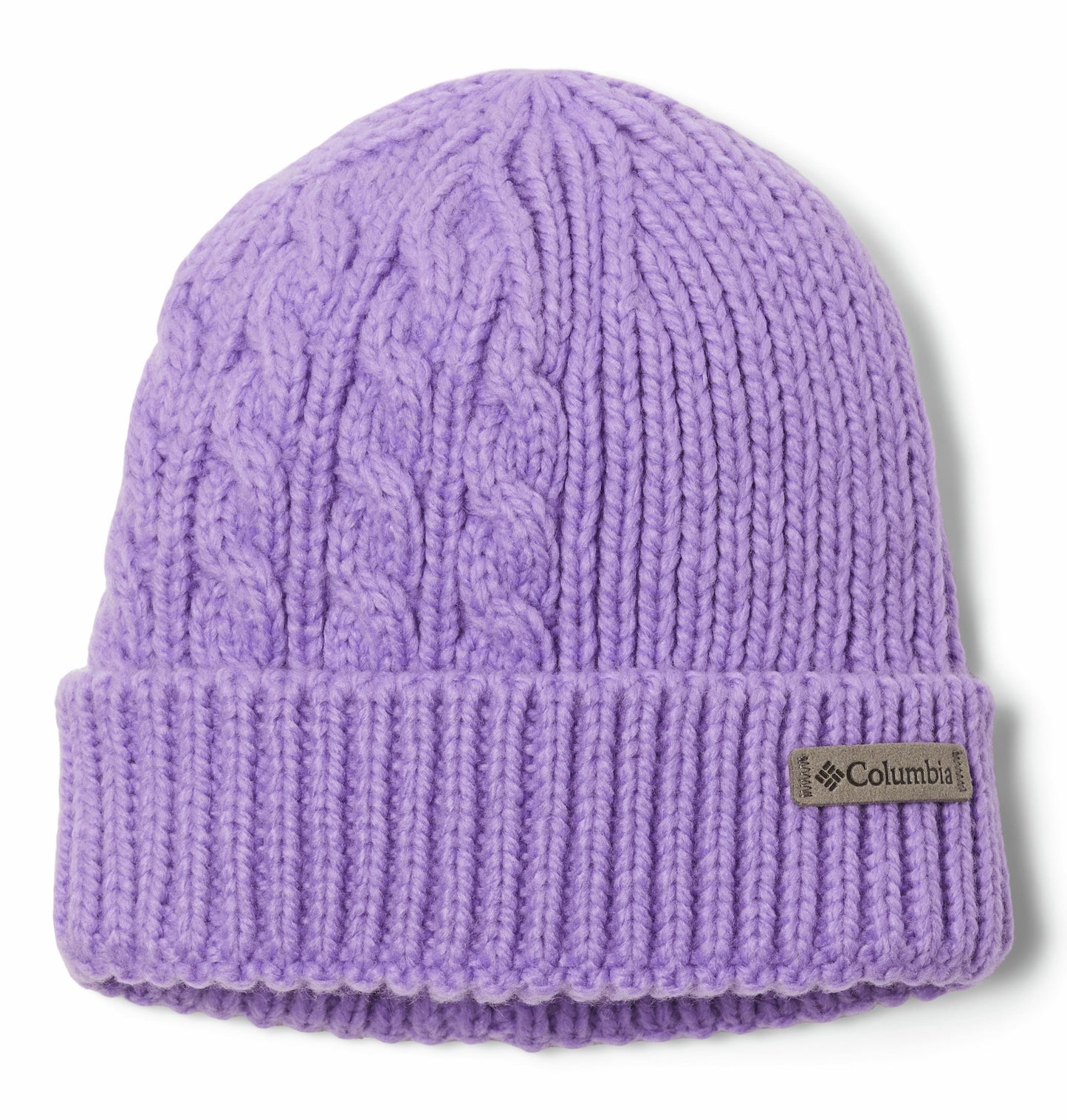 Columbia Youth Unisex Purple Agate Pass Cable Knit Beanie