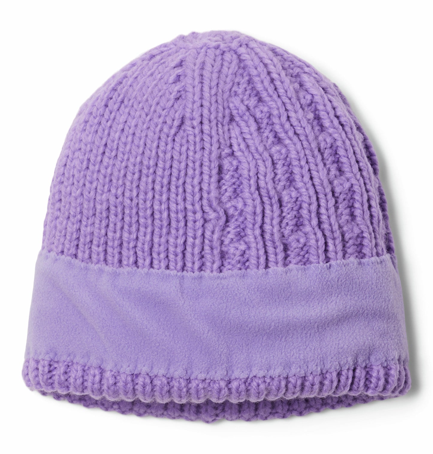 Columbia Youth Unisex Purple Agate Pass Cable Knit Beanie