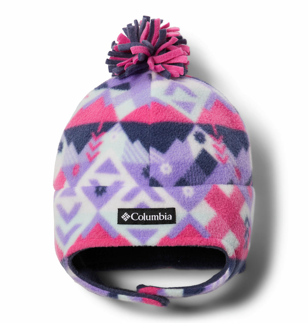 Columbia Youth Unisex White Youth Frosty Trail II Earflap Beanie