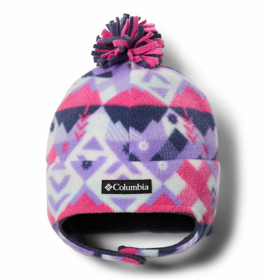 Columbia Youth Unisex White Youth Frosty Trail II Earflap Beanie