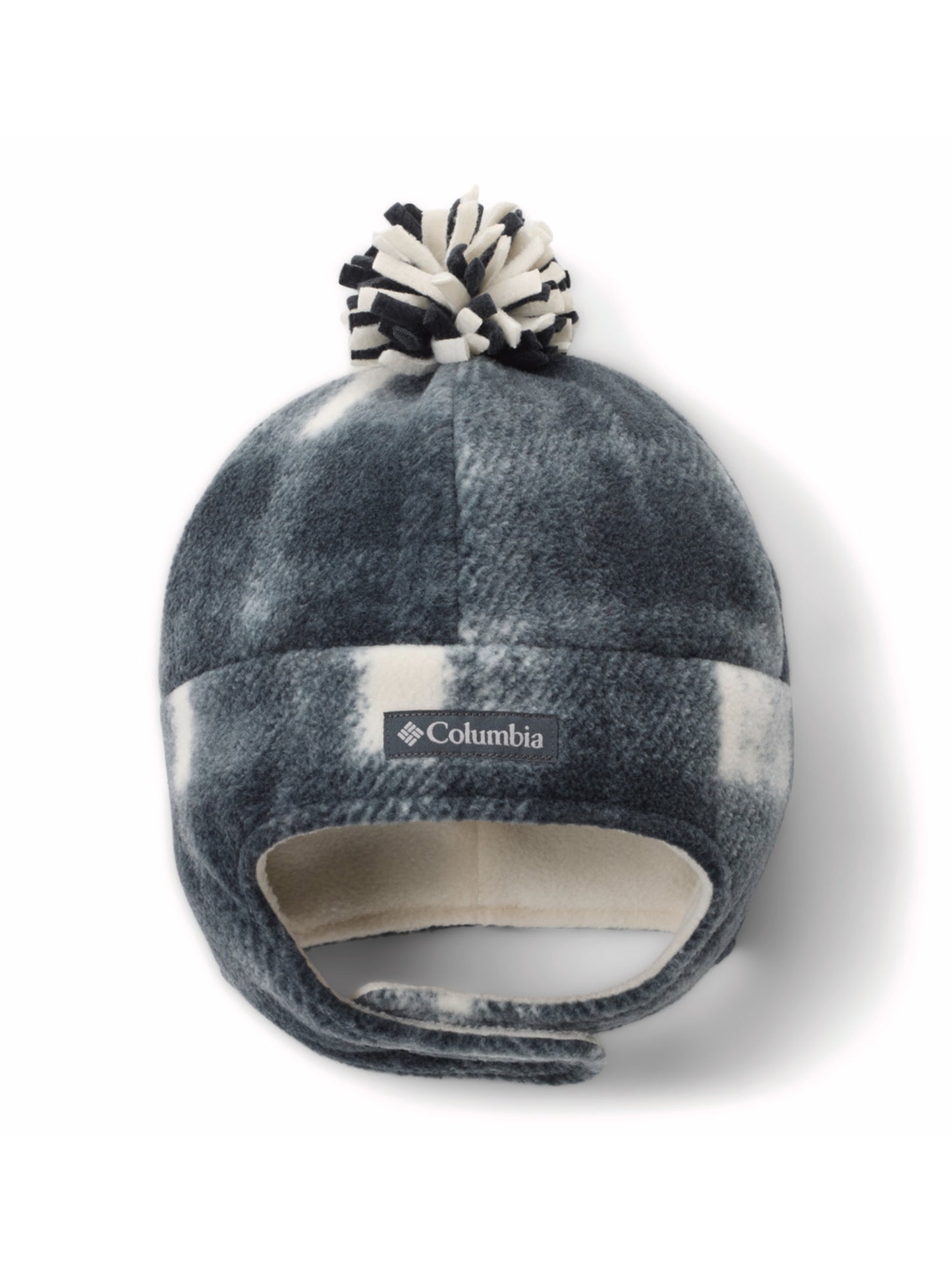 Columbia Kids Unisex Grey  Frosty Trail II Earflap Beanie