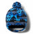 Collegiate Navy Checkpoint Print