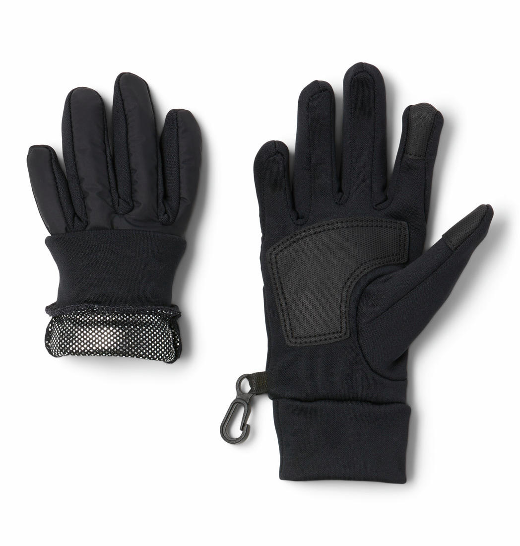 Columbia Kids Unisex Black Youth Cloudcap Fleece Gloves
