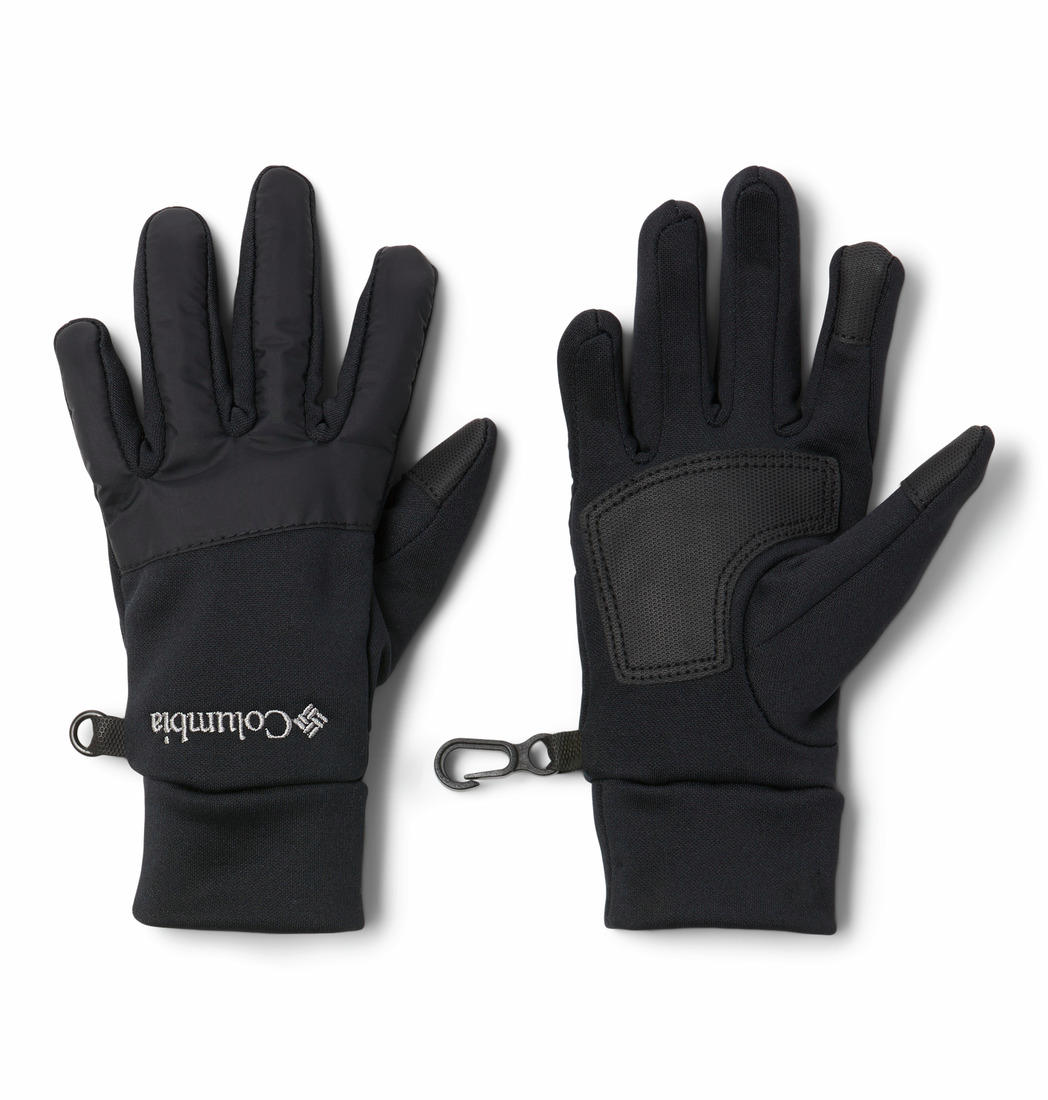 Columbia Kids Unisex Black Youth Cloudcap Fleece Gloves