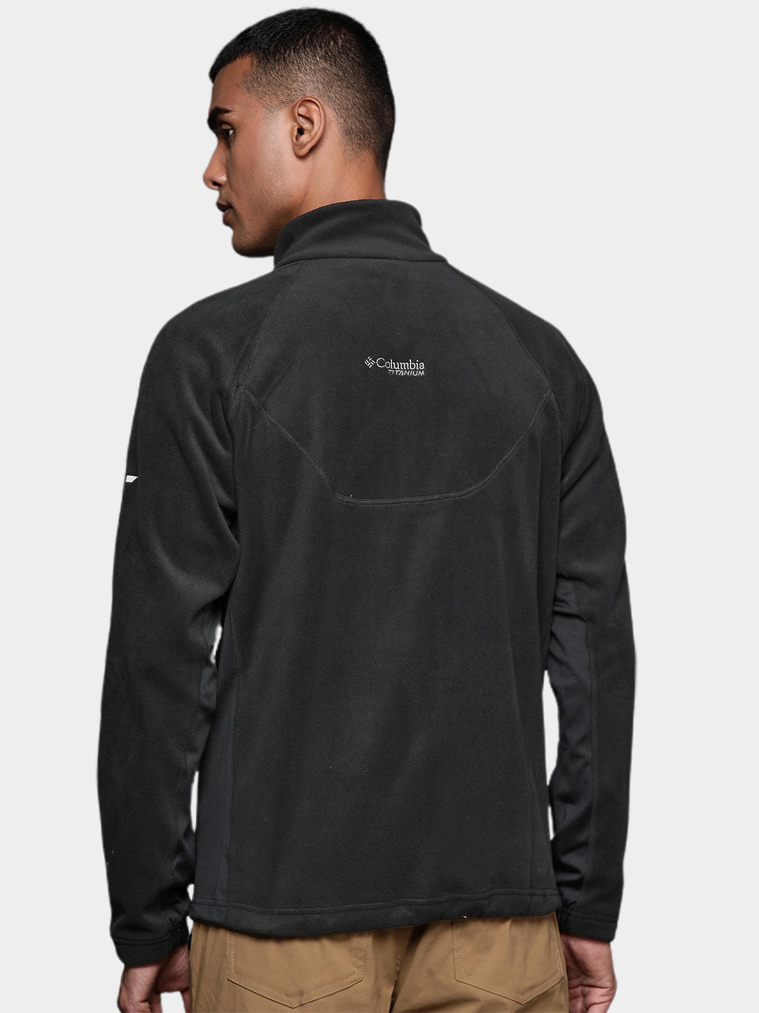 Columbia Men Black Titan Pass 2.0 II Fleece Jacket