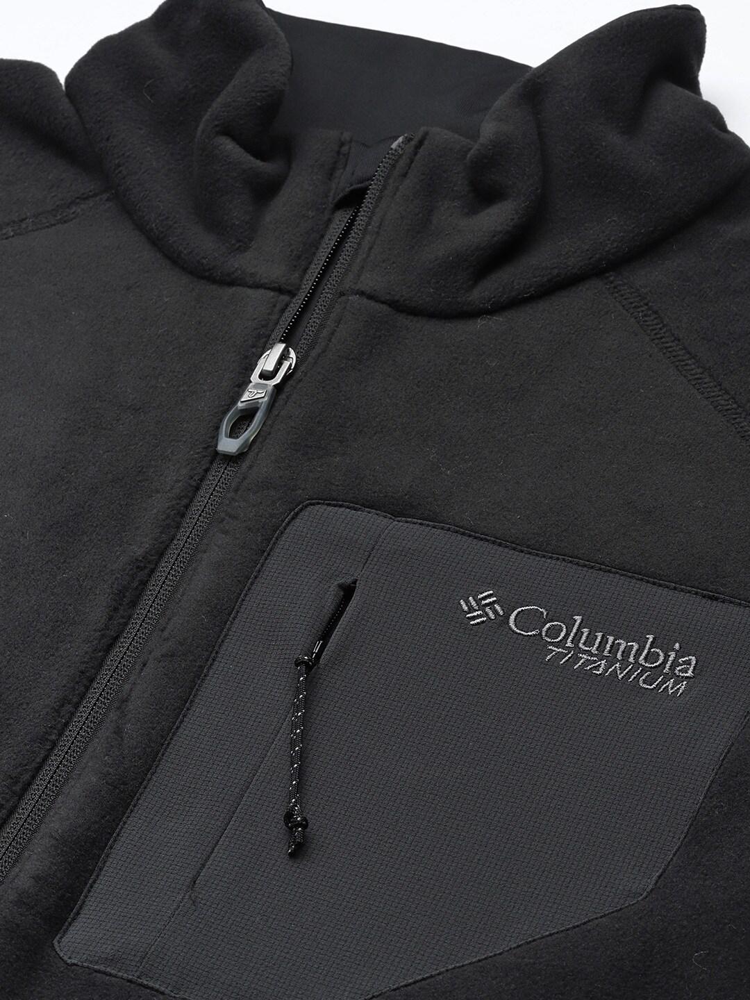 Columbia Men Black Titan Pass 2.0 II Fleece Jacket