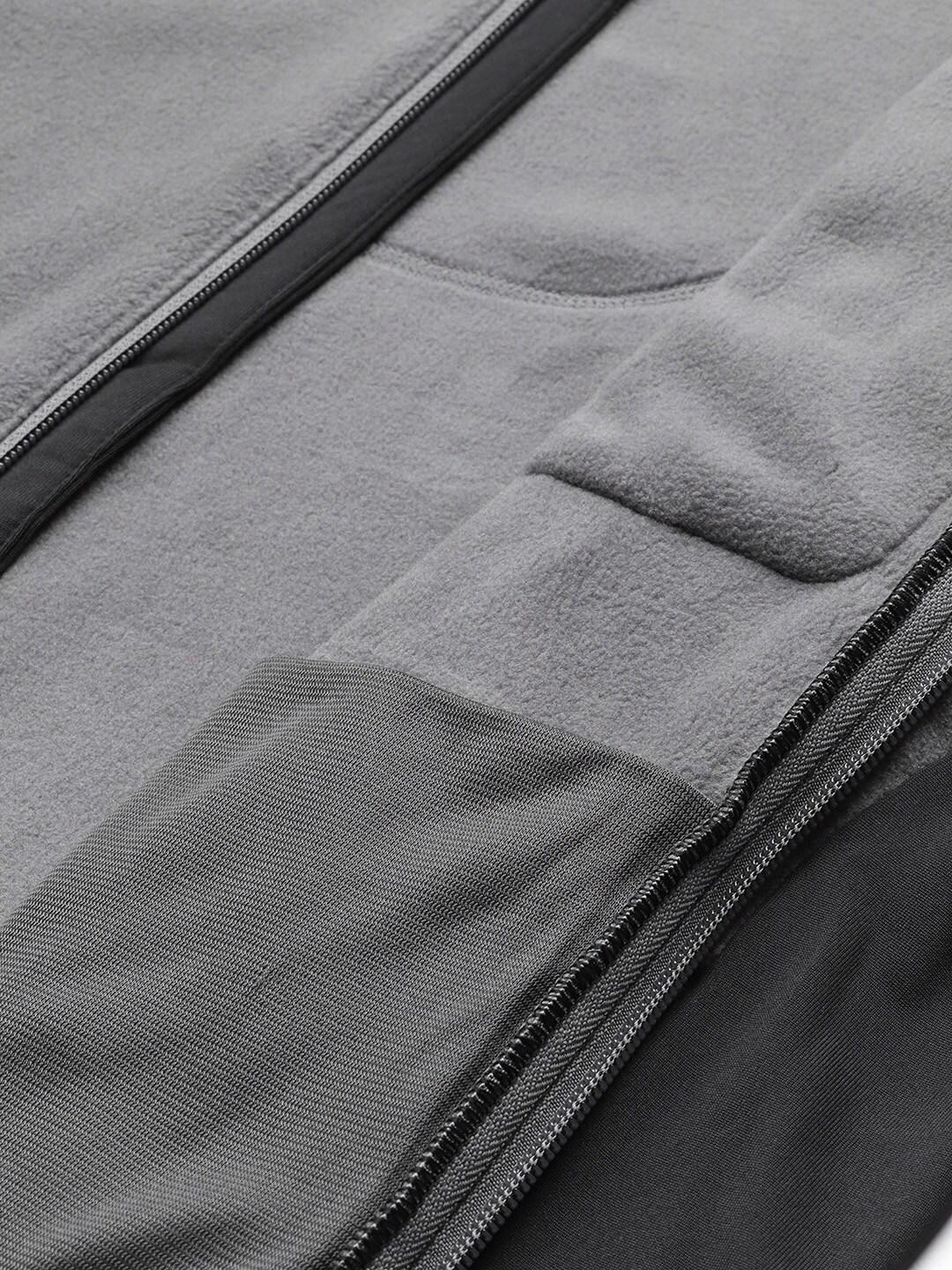 Columbia Men Grey Omni-Wick Titan Pass 2.0 II Fleece Jacket