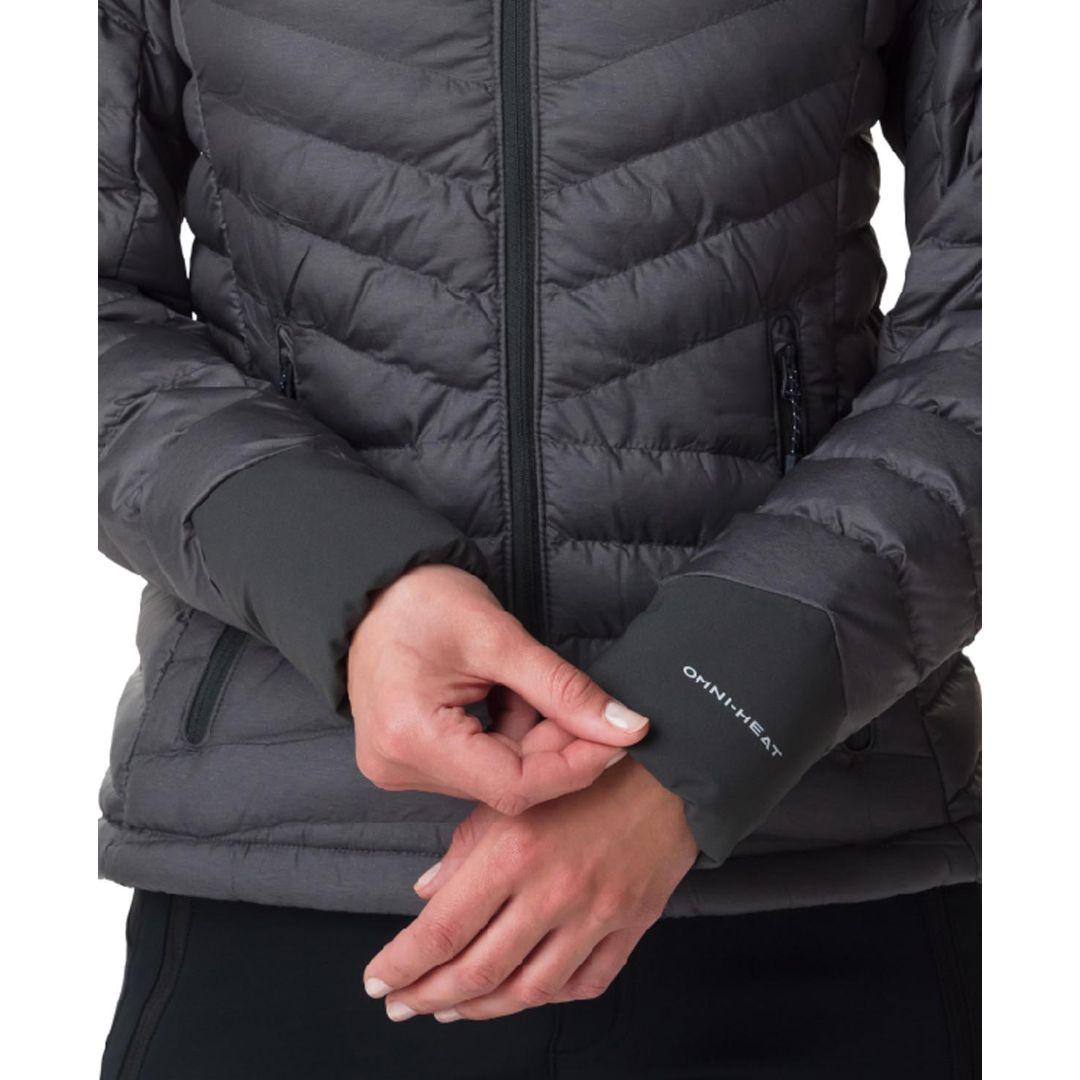 Columbia Women Grey Windgates Hooded Jacket